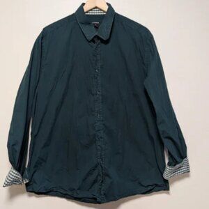 J. Peterman Button-Down Shirt – XL – Made in Portugal